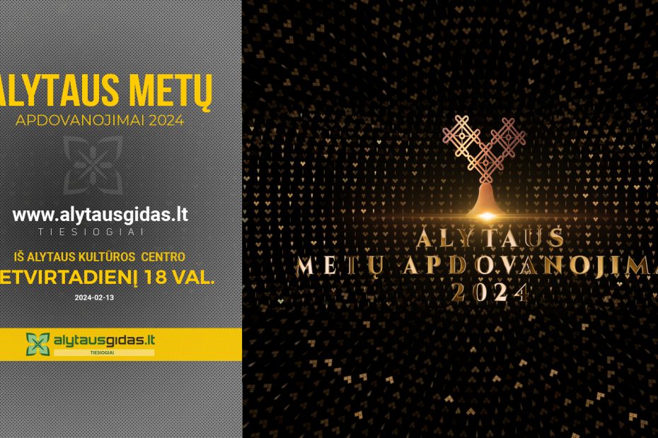 Įteikti Alytaus metų apdovanojimai/ VIDEO