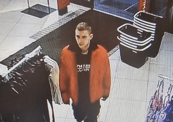 Policija prašo atpažinti vyrą
