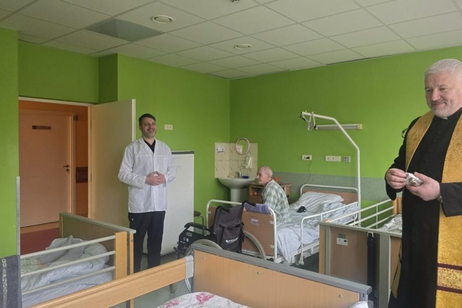 Tarptautinės ligonių dienos proga – jaukūs susitikimai pacientų palatose