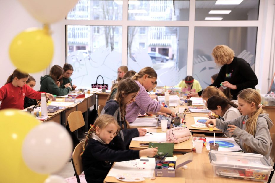 Atnaujintas Šiaulių menų mokyklos Vaikų klubas „Kibirkštis”