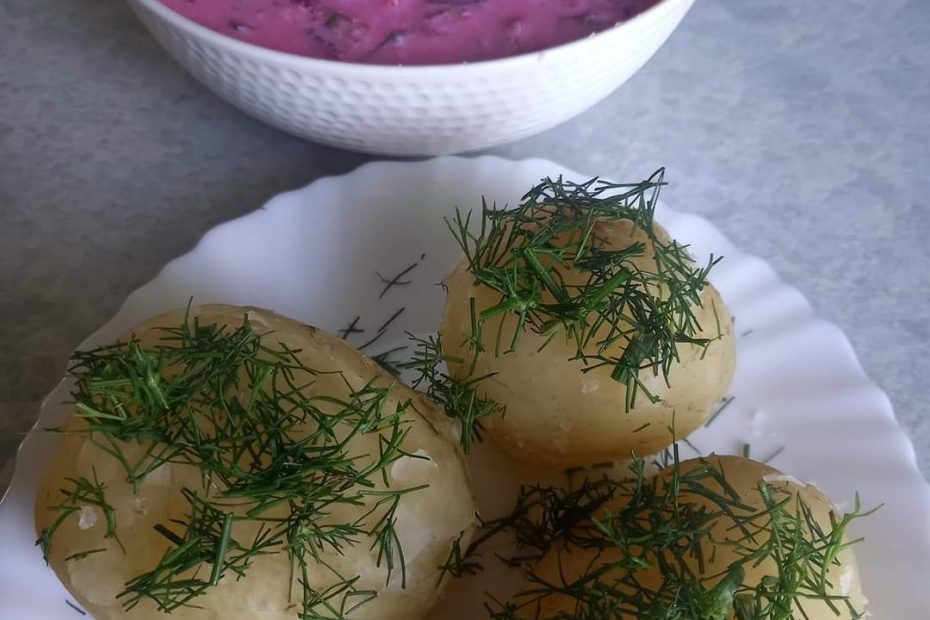 Šaltibarščiai su rūgpieniu