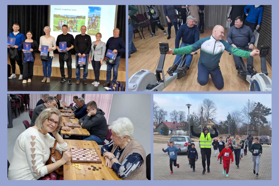Žiemos sporto šventė Rūdiškėse