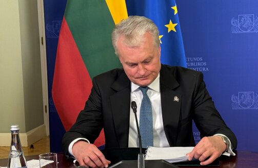 Prezidentas viršūnių susitikime dėl Ukrainos ir Europos saugumo: privalome veikti dabar