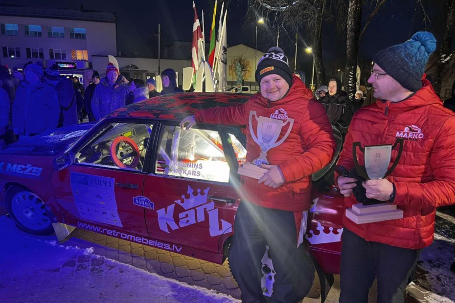 ZARASIŠKIAI SĖKMINGAI PASIRODĖ ŽIEMOS RALYJE LATVIJOJE „SARMA 2025“