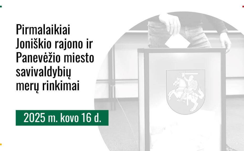 Mero rinkimai Panevėžyje ir Joniškyje vyks įprasta tvarka