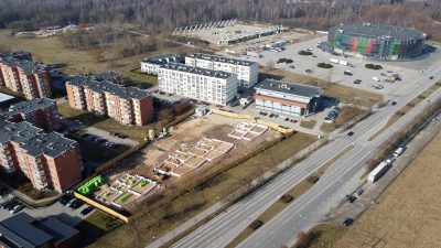 Šiauliuose startavo naujų daugiabučių statyba