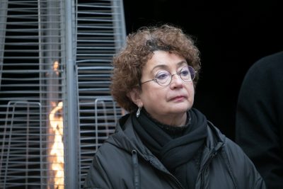 Lietuvos žydų bendruomenės pirmininkė F. Kukliansky sako