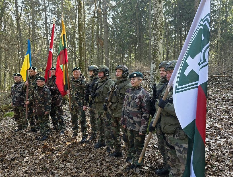 Istorinės atminties puoselėtojai pagerbė lietuvių partizaninės kovos legendą Vaclovą Voverį-Žaibą ir jo bendražygius jų žūties po išdavystės vietoje