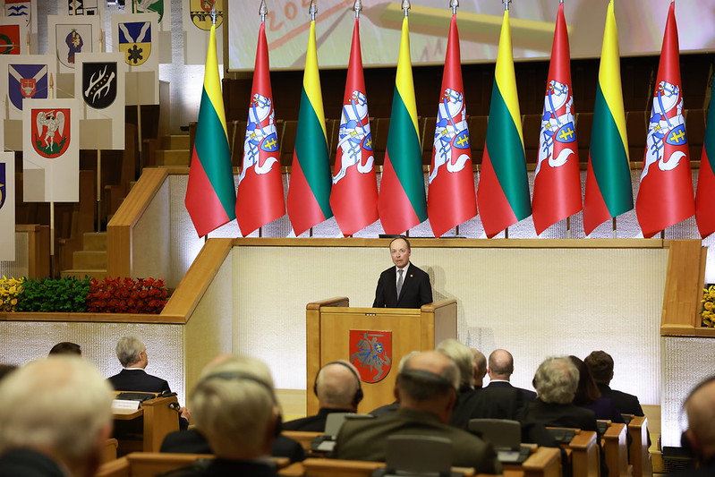 Suomijos  Parlamento Pirmininkas Jusis Hala-aho: „Laisvos Europos tautos turi  parodyti drąsą ir ryžtą