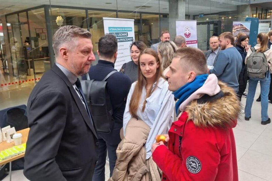 VšĮ Respublikinės Panevėžio ligoninės atstovai dalyvavo LSMU Rezidentūros dienoje