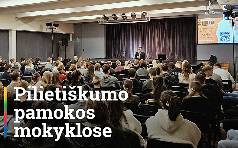 Prasidėjo moksleiviams ir suaugusiems skirtas Demokratijos žinių konkursas