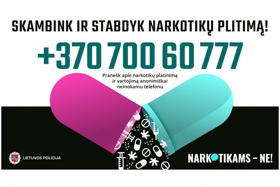 Suduotas dar vienas smūgis narkotikų platintojams internete (video)
