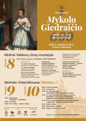 Palaimintojo Mykolo Giedraičio gimimo 600 metų jubiliejaus iškilmės