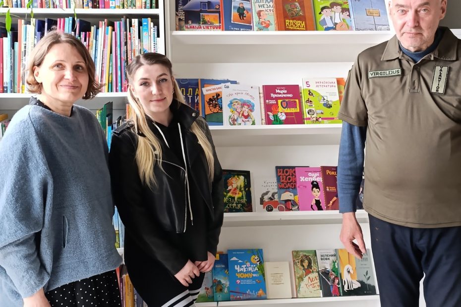 Bibliotekoje – beveik 300 naujų ukrainietiškų leidinių