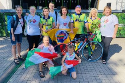 Pasaulio lietuvių bendruomenės pirmininkė D. Henke: vienybės ir taikos estafetę pasaulio lietuviai perduos per sportą