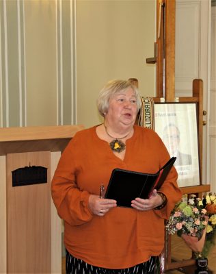 Stasio Lozoraičio premijos laureatė Gražina Viktorija Petrošienė: „Kiekvieną darbą turi dirbti profesionalai“