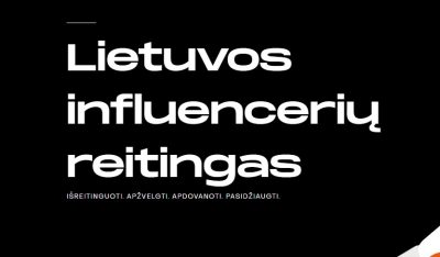 Paskelbtas naujas Lietuvos influencerių reitingas: atskleidė
