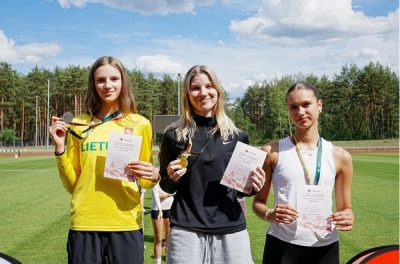 Kėdainietė – sidabro medalio laimėtoja Lietuvos jaunių čempionate