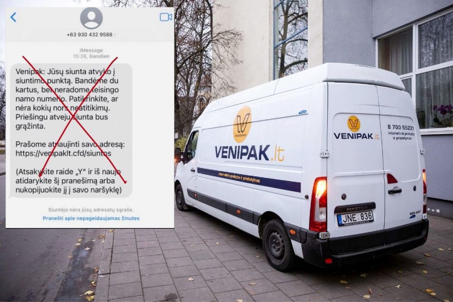 Siuntų pristatymo įmonė įspėja apie sukčius: jau kreipėsi į policiją