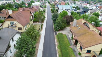 Tvarkinga danga ir nauji šaligatviai – pokyčiai Atgimimo gatvėje