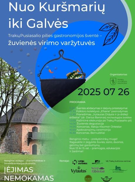 Trakuose – gastronomijos šventė „Nuo Kuršmarių iki  Galvės“