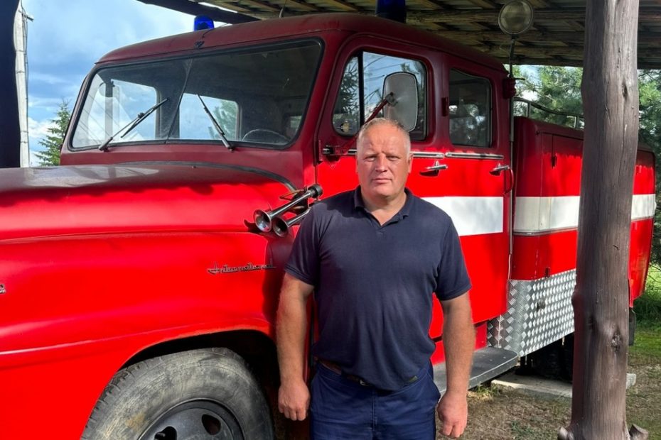 Tauragnų ugniagesys A. Paukštė: „Džiaugiuosi galėdamas prisidėti prie mūsų istorijos išsaugojimo ir perdavimo jaunajai kartai“