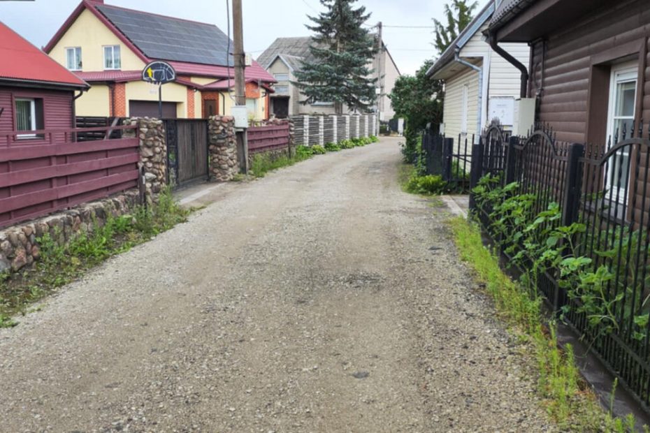 Mažeikių rajono akligatvių ir pagalbinių gatvių remontas