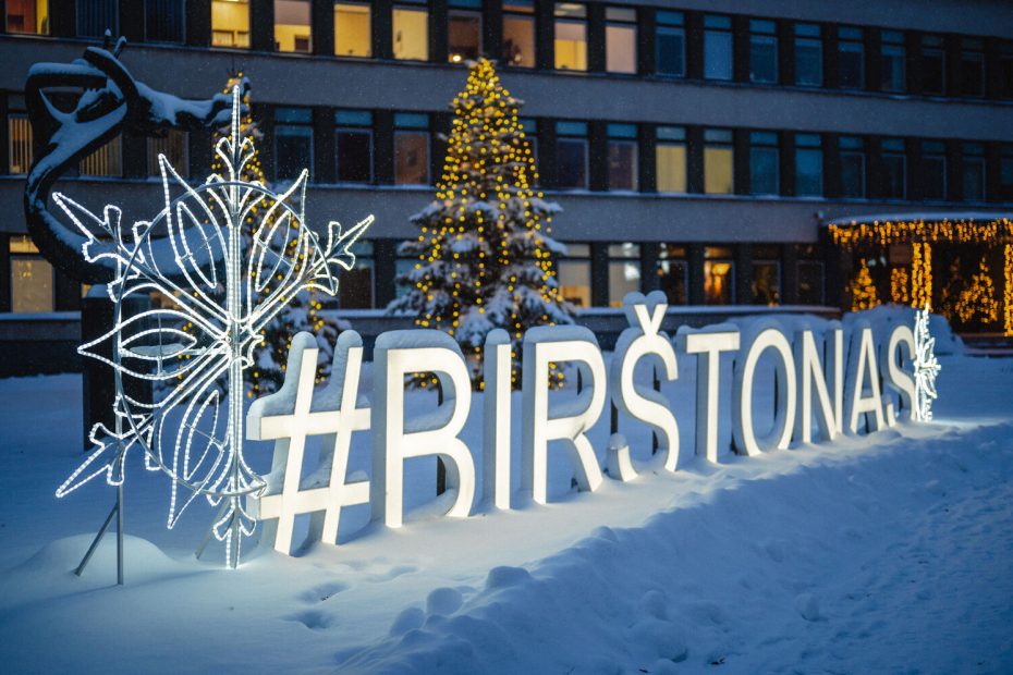 Gruodžio 6 d. Birštonas įžiebs Kalėdų eglę