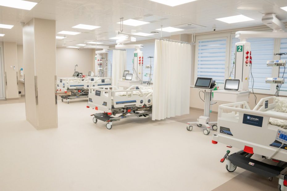 Modernizuotame Reanimacijos ir intensyvios terapijos skyriuje – daugiau galimybių