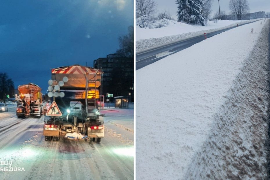 Daugiau nei 100 tūkstančių kilometrų: kelininkai dirba paromis