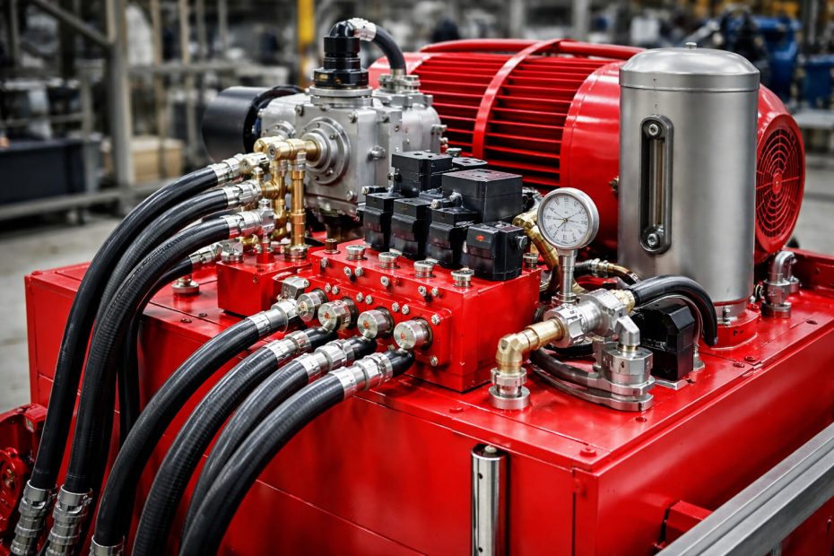 Hidraulika pramonėje: viskas