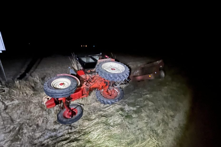 Policija ieško traktoriaus savininko